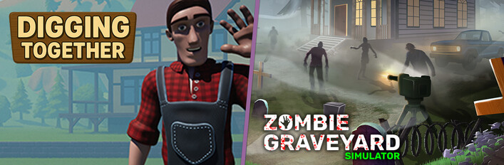 Digging in Zombie Graveyard