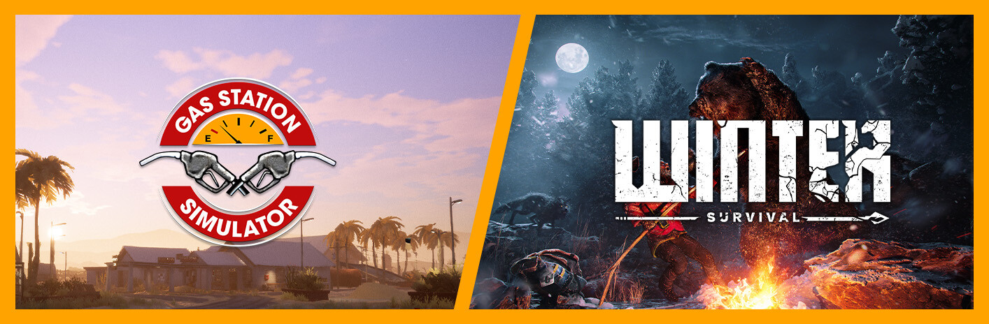 Gas Station Simulator + Winter Survival