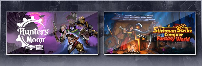 Hunter's Moon: A Sovereign Syndicate Adventure & Stickman Strikes: Conquer Fantasy World