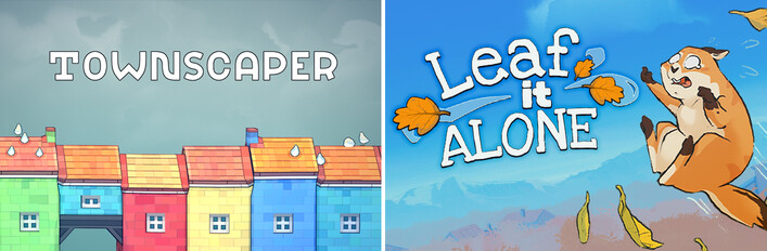 Townscaper X Leaf it Alone