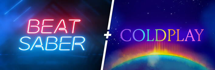 Beat Saber + Coldplay Music Pack