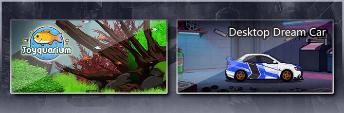 Joyquarium & Desktop Dream Car