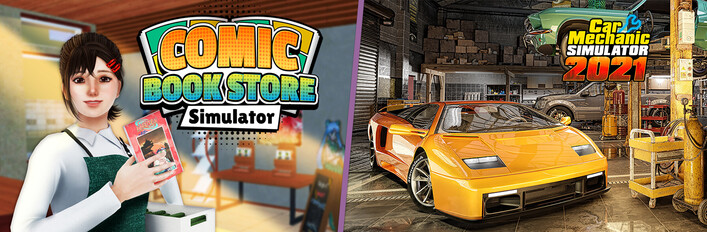 Car Mechanic Simulator 2021 x Comic Book Store