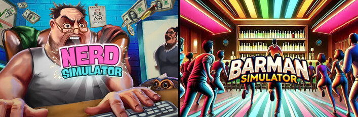 Barman and Nerd Simulator