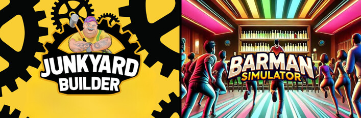 Barman and Junkyard Builder