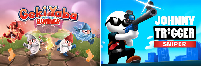 Geki Yaba Runner + Johnny Trigger: Sniper