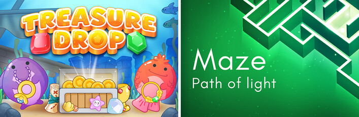 Treasure Drop + Maze: Path of Light
