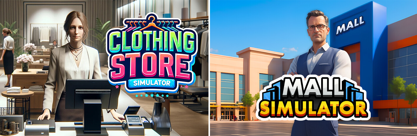 Clothing Store x Mall Simulator