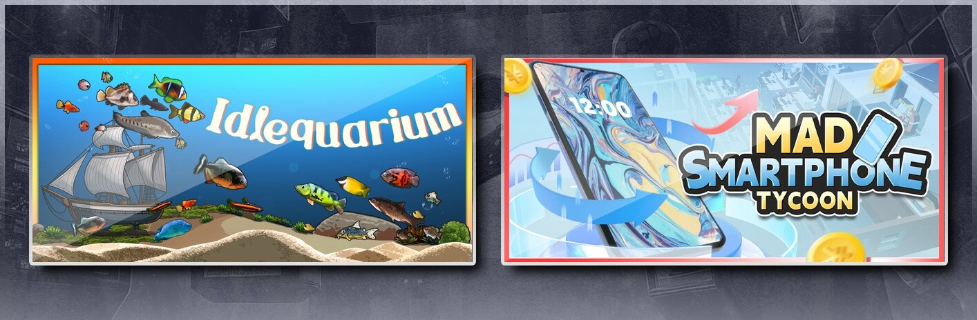 Idlequarium & Mad Smartphone Tycoon
