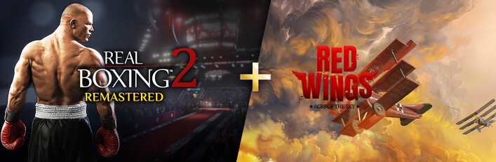 Real Boxing 2: Remastered + Red Wings: Aces of the Sky
