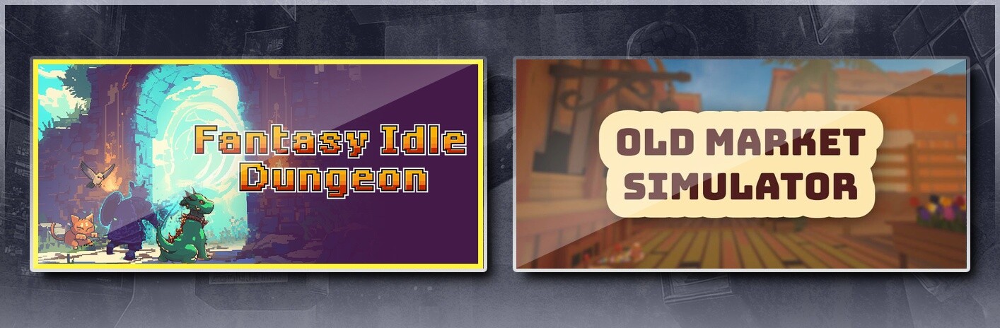 Fantasy Idle Dungeon & Old Market Simulator
