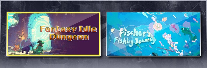 Fantasy Idle Dungeon & Fischer's Fishing Journey