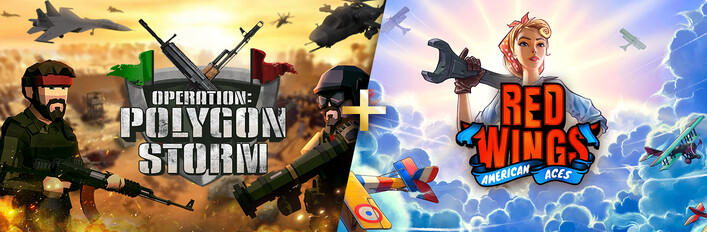 Operation: Polygon Storm + Red Wings: American Aces
