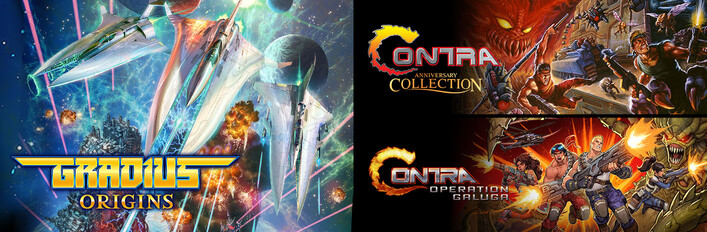 GRADIUS ORIGINS & Contra Run & Gun Bundle