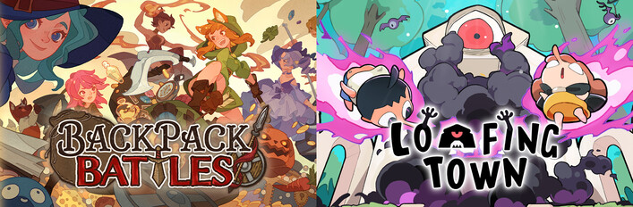 Backpack Battles + Loafing Town