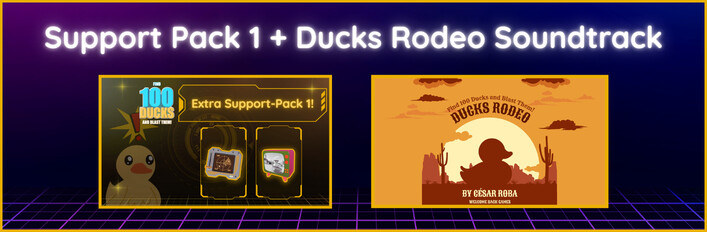 Support Pack 1 + Ducks Rodeo Soundtrack
