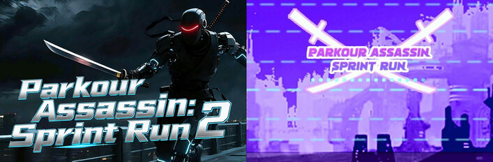 🔪Assassino di Parkour: Corsa Sprint 2️⃣+1️⃣