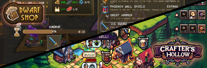 Dwarf Shop + Crafter's Hollow