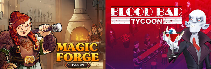 Magic Forge & Blood Bar Tycoon