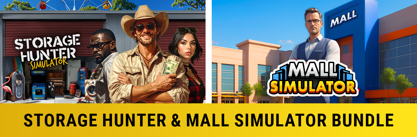 Storage Hunter & Mall Simulator Bundle