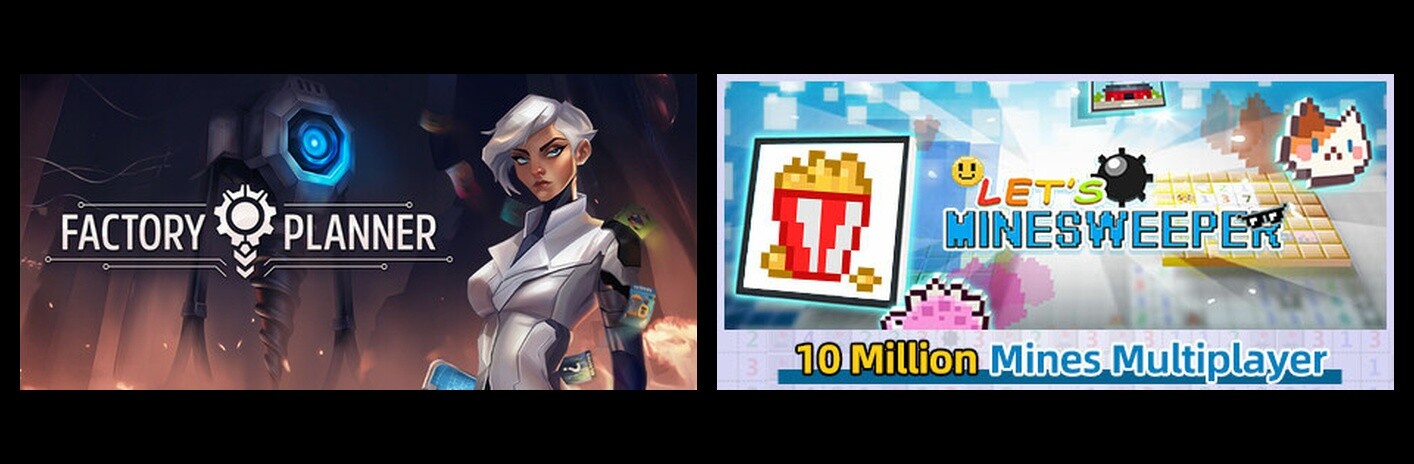 Factory Planner & Let's Minesweeper