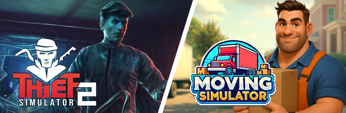 Moving Simulator and Thief Simulator 2