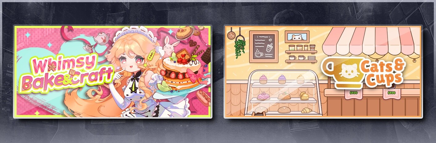 Whimsy Bake＆Craft & Cats & Cups