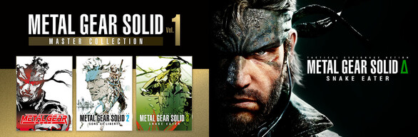 METAL GEAR SOLID: MASTER COLLECTION Vol.1 & METAL GEAR SOLID : SNAKE EATER   BundleID: 66679  SteamDB