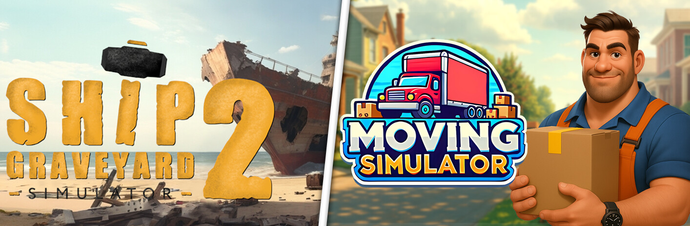 Moving Simulator and Ship Gaveyard Simulator 2