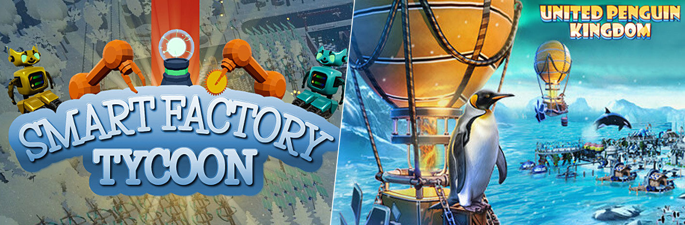Smart Factory Tycoon - United Penguin Kingdom