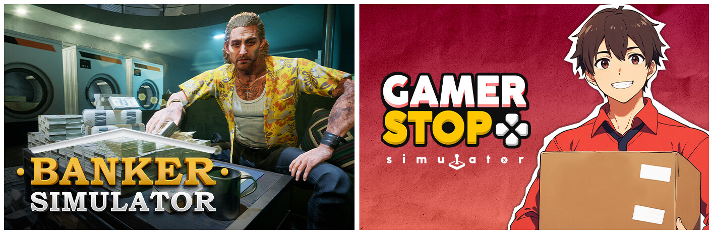 Gamer Stop Simulator with Banker Simulator