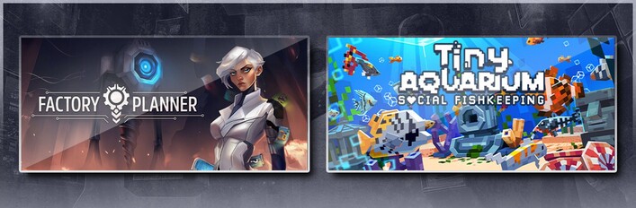 Factory Planner & Tiny Aquarium