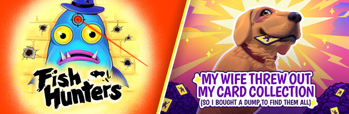 Fish Hunters 🐟 + My Wife Threw Out My Card Collection (So I Bought a Dump to Find Them All) ⭐