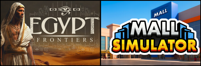Mall Simulator and Egypt Frontiers