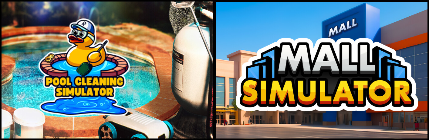 Mall Simulator and Pool Cleaning