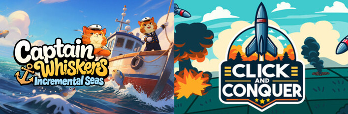 Captain Whiskers: Incremental Seas + Click and Conquer