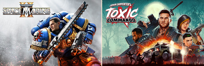 Warhammer 40,000: Space Marine 2 x Toxic Commando - Standard Edition - Preorder - Bundle
