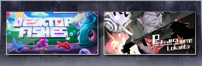 Desktop Fishes & Pinball Storm: Lokanta