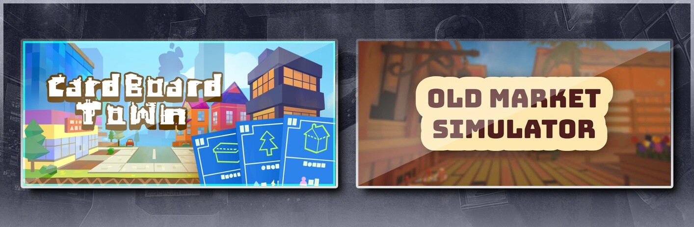 Cardboard Town & Old Market Simulator