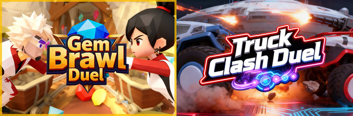 💎Gem Brawl Duel x 🚗Truck Clash Duel