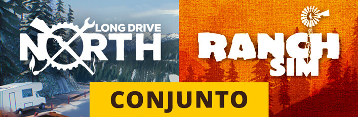 Ranch Sim + Long Drive North: Pacote de Simuladores