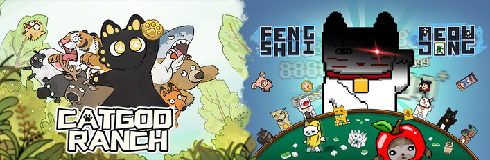 Cat God Ranch + Feng Shui Meowjong