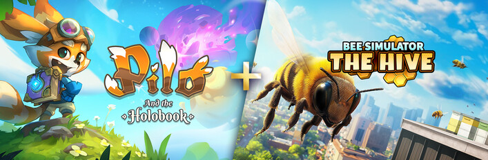 Pilo and the Holobook + Bee Simulator: The Hive