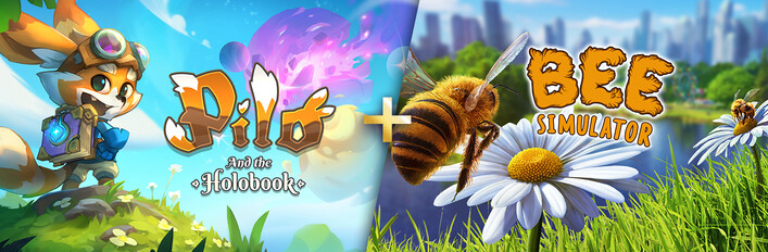 Pilo and the Holobook + Bee Simulator