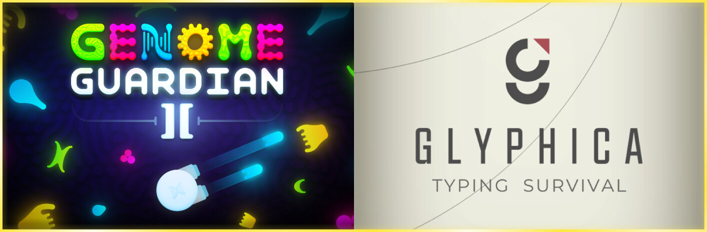 🧬 Genome Guardian 2 × Glyphica: Typing Survival ⌨