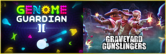 🧬 Genome Guardian 2 × Graveyard Gunslingers 🤠