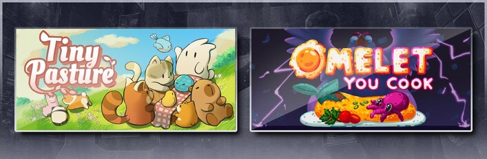 Tiny Pasture & Omelet You Cook