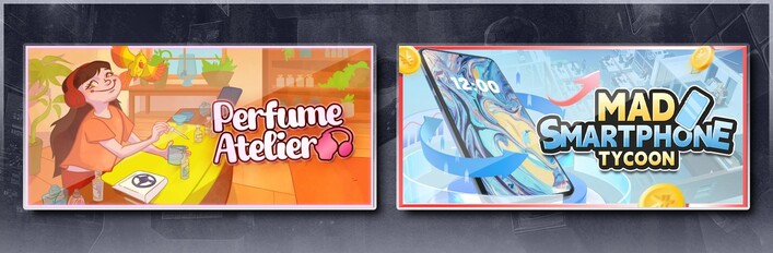 Perfume Atelier & Mad Smartphone Tycoon