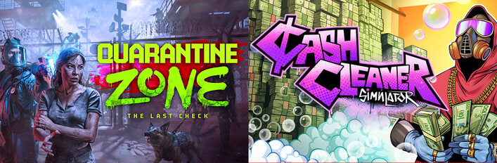 Quarantine Zone x Cash Cleaner Simulator