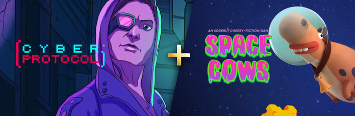 Cyber Protocol + Space Cows